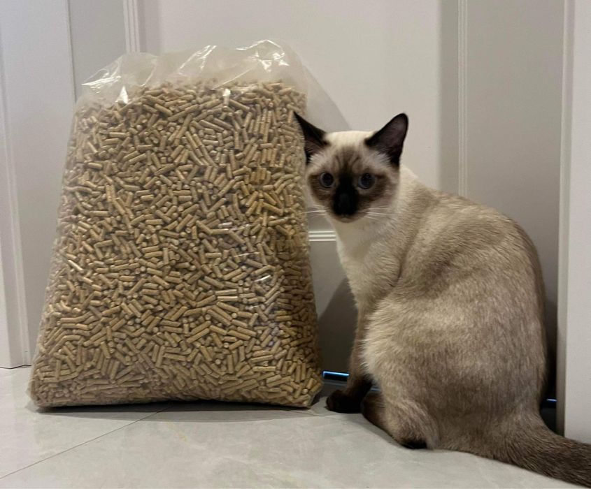 Zwirek pellet drewniany 25 kg
