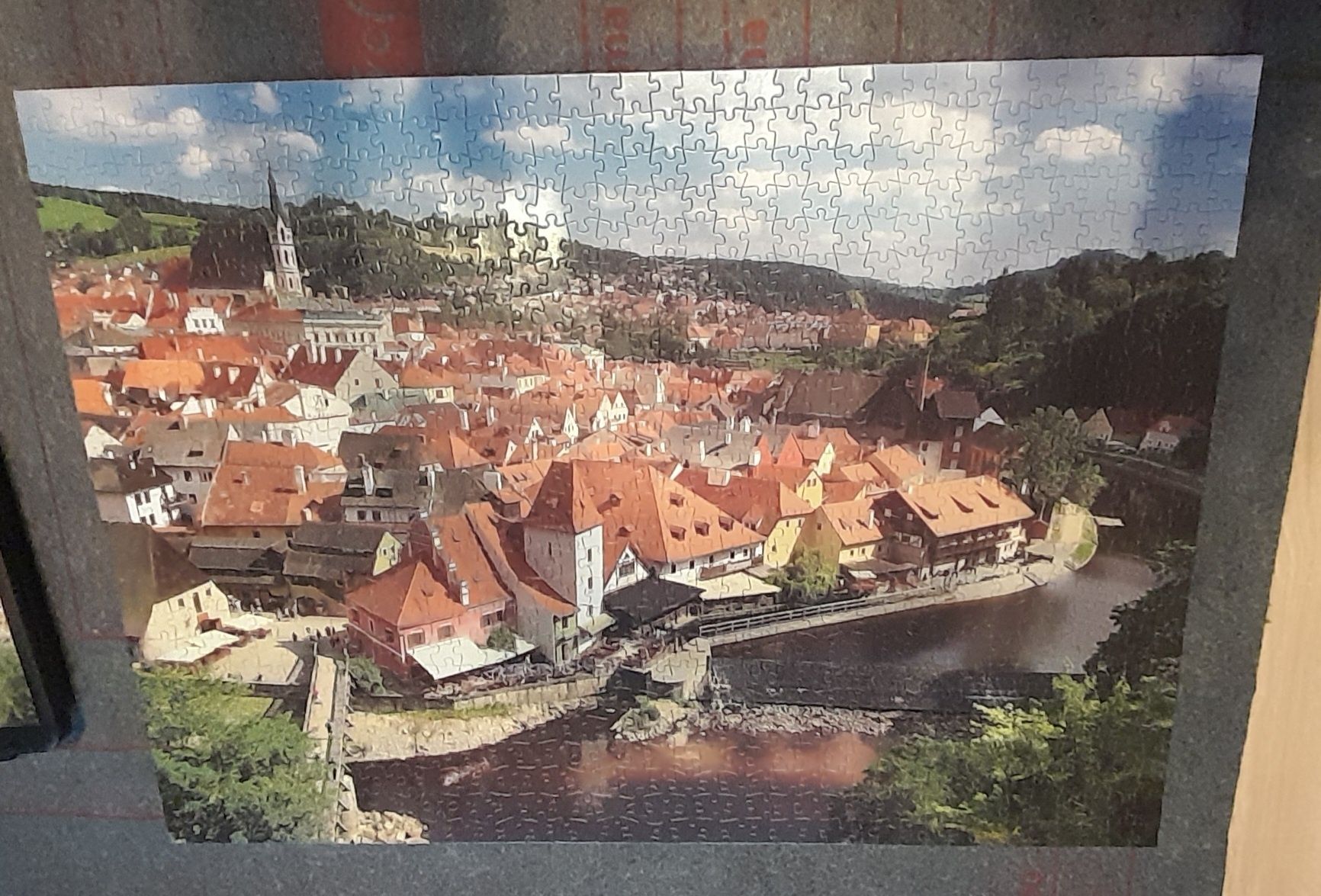 Puzzle 1000 miasto dachy