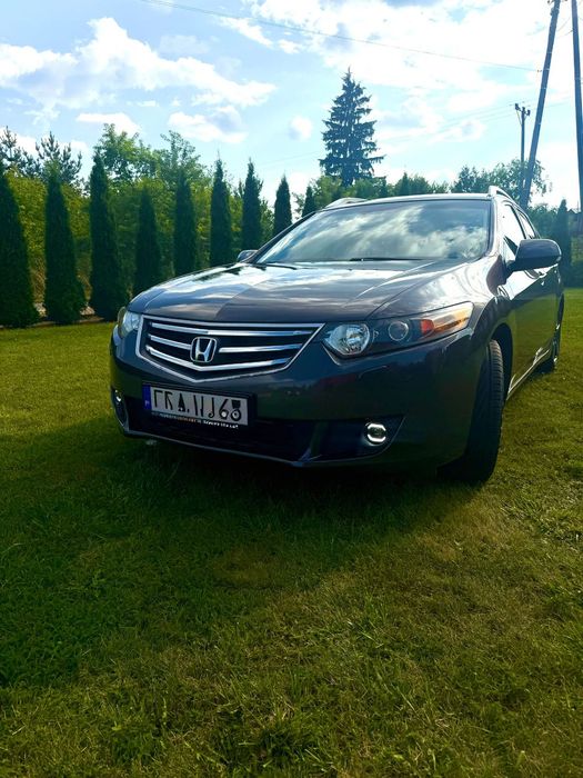 Honda Accord Honda Accord VIII Tourer • Hak • Skóra • LPG • Doinwestowana