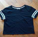 Bluzka damska dziewczęca typu crop top M New Yorker