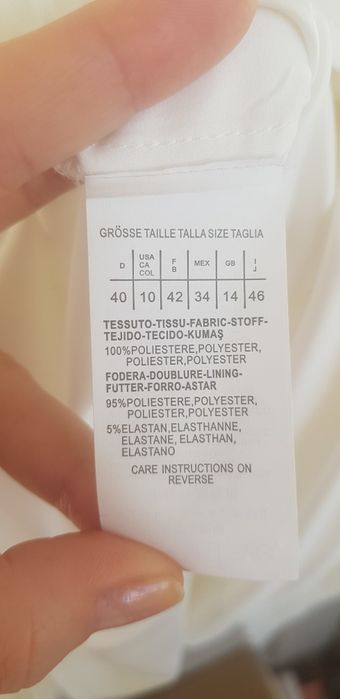 Max Mara linia iBlues sukienka w stylu self-portrait it46 pl40-42