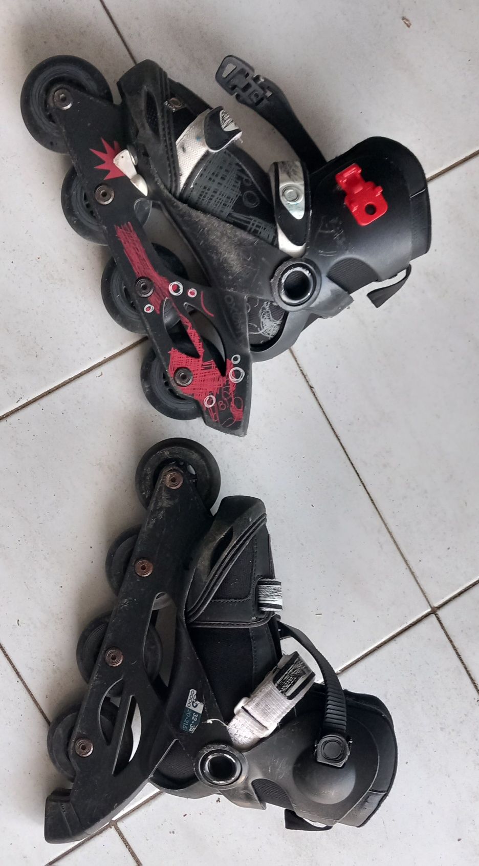 Patins em linha oxelo criança