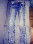 Spodnie jeansy skinny Bershka
