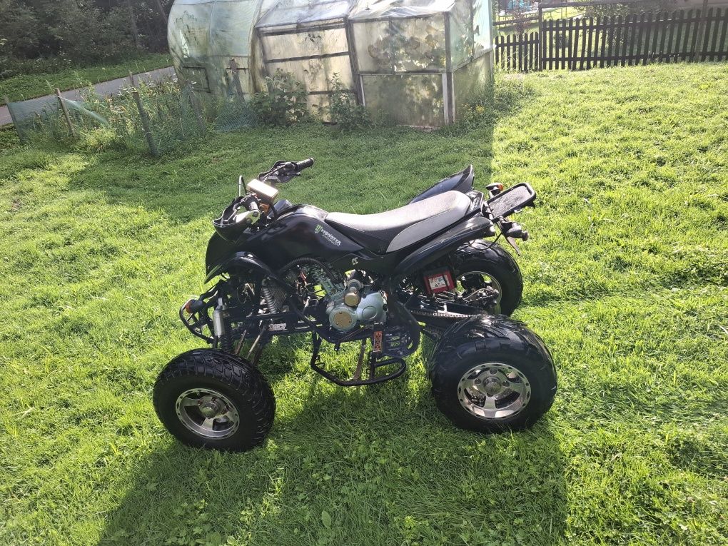 Quad Bashan 250 +przyczepka i pług