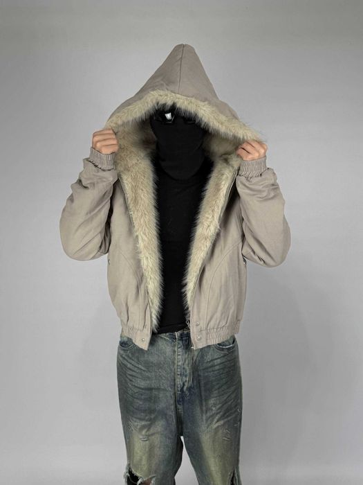 Аляска Bomber Jacket куртка бомбер курточка на капюшоні хутро зіпка