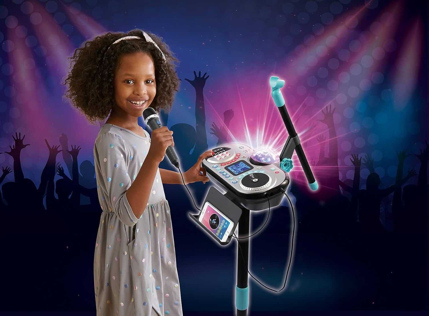 Karaoke dla dzieci VTech Super Star DJ Studio Mikrofon