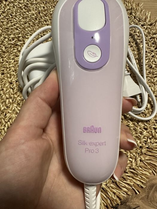 Фотоепілятор braun silk expert pro3