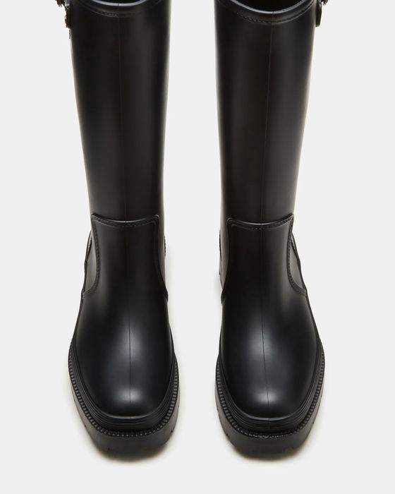 Жіночі резинові сапогі  Steve madden ROCKYH20 BLACK