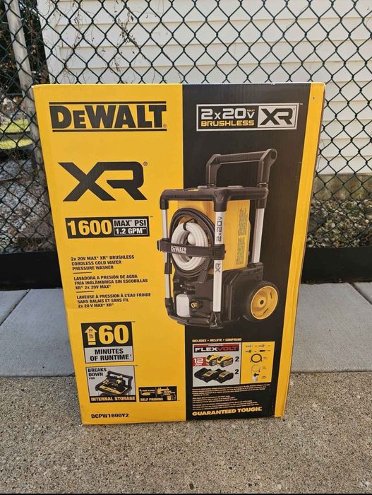 DeWalt DCMPW1600Y2 - myjka ciśnieniowa