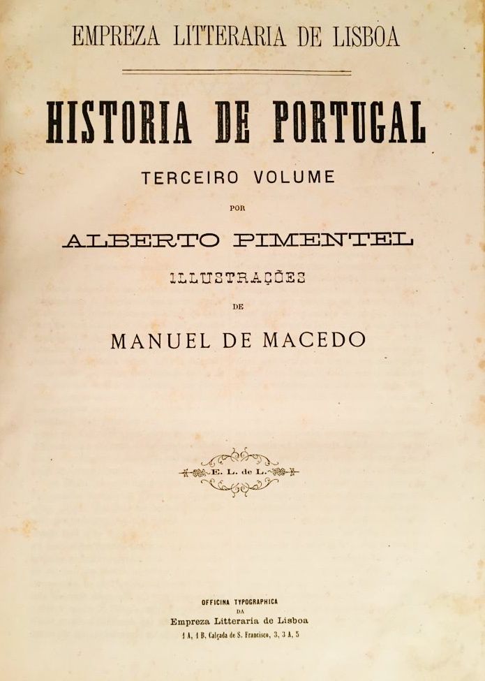 ANTÓNIO ENNES e outros - História de Portugal, 6 vols. RARO