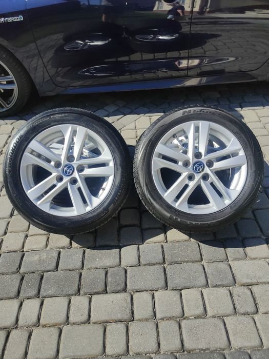 Felgi i opony letnie,koła Toyota 16 cali, 5x114,3