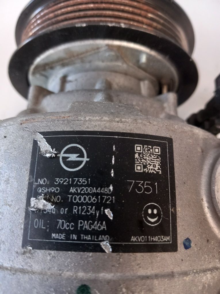Compressor de ar condicionado Opel