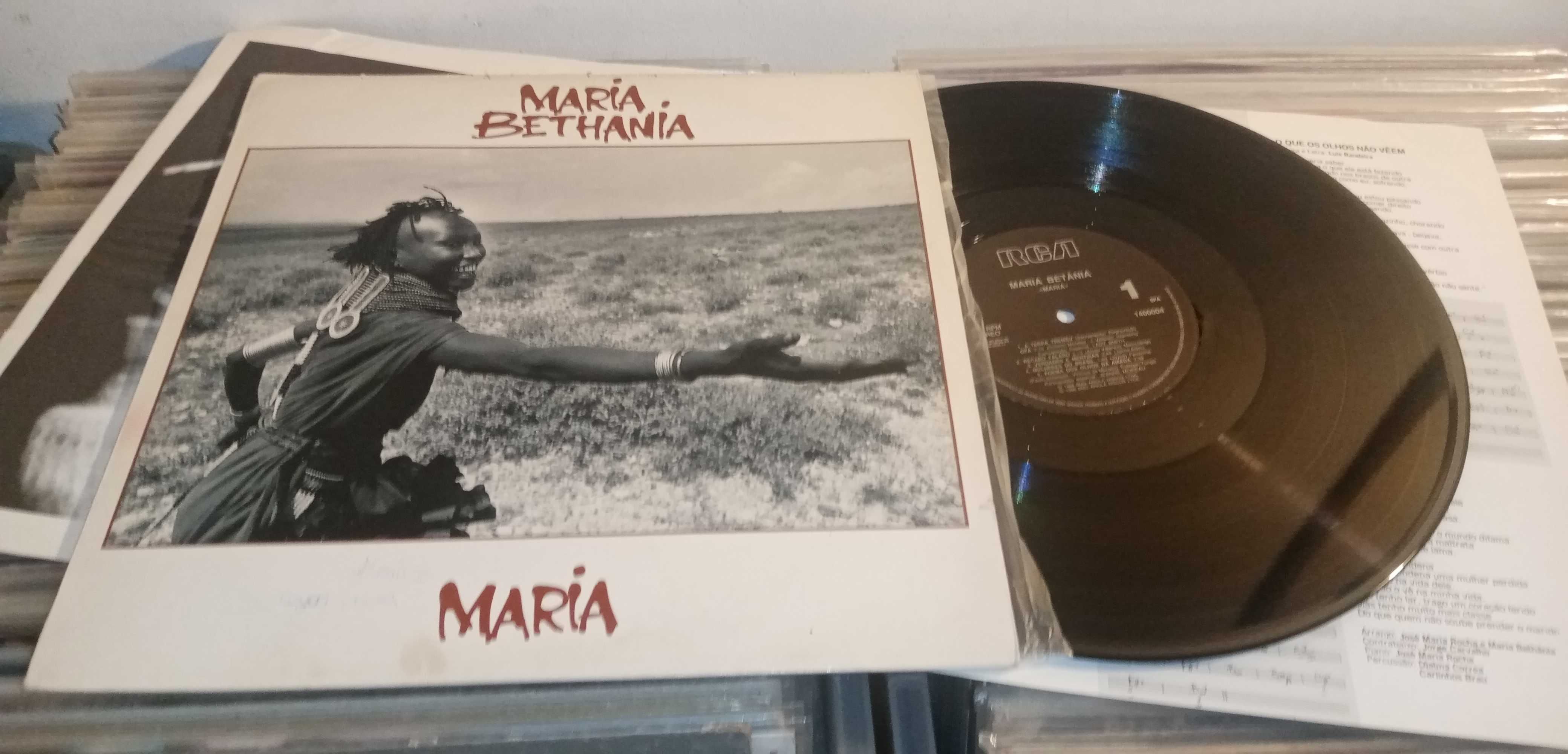 Vinil: Maria Bethania - Maria LP (LER DESCRIÇÃO)