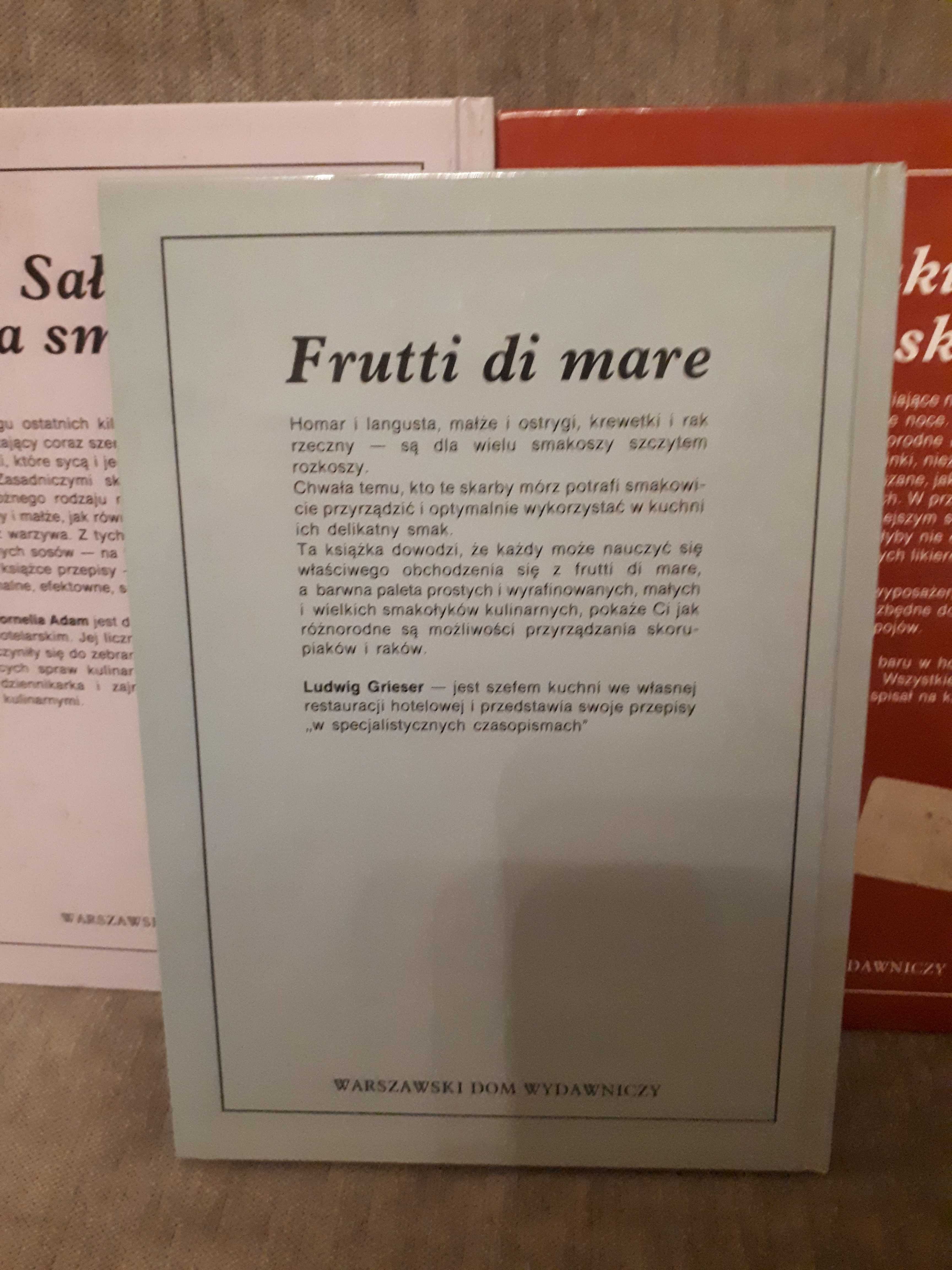 Przepisy na Frutti di mare, sałatki i drinki karaibskie