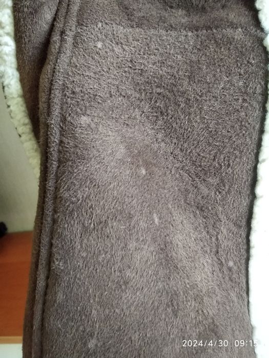 Дублянка натуральна, коричнева, вівчина, р. М.