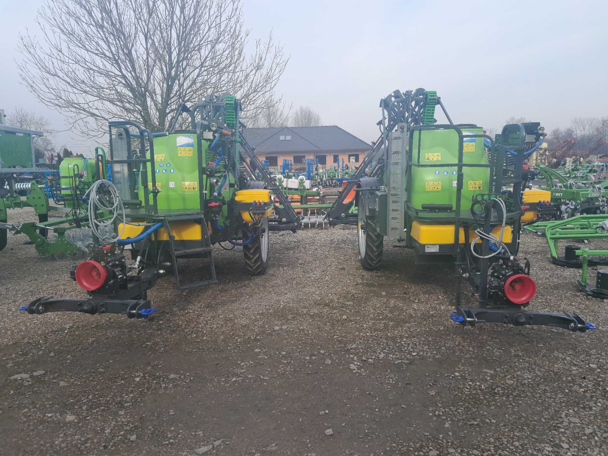 Opryskiwacz Bruno X 2000 l 15 m lance komputer Tolmet własna hydraulik