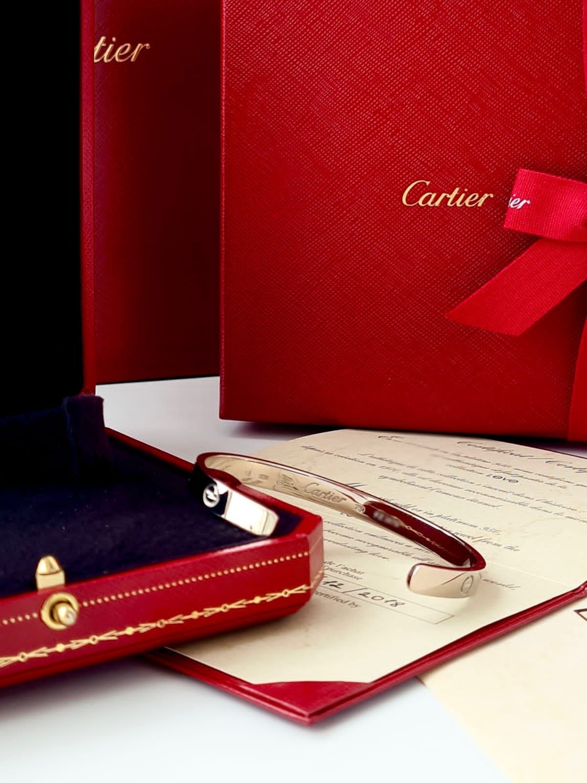 Браслет Cartier Love Cuff (original)