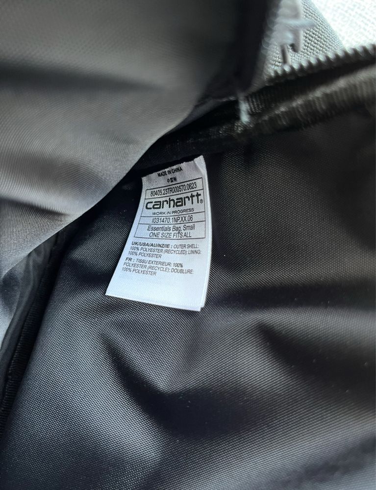 Оригінал Carhartt WIP Essentials Bag Сумка Нова Чоловіча Мессенджер