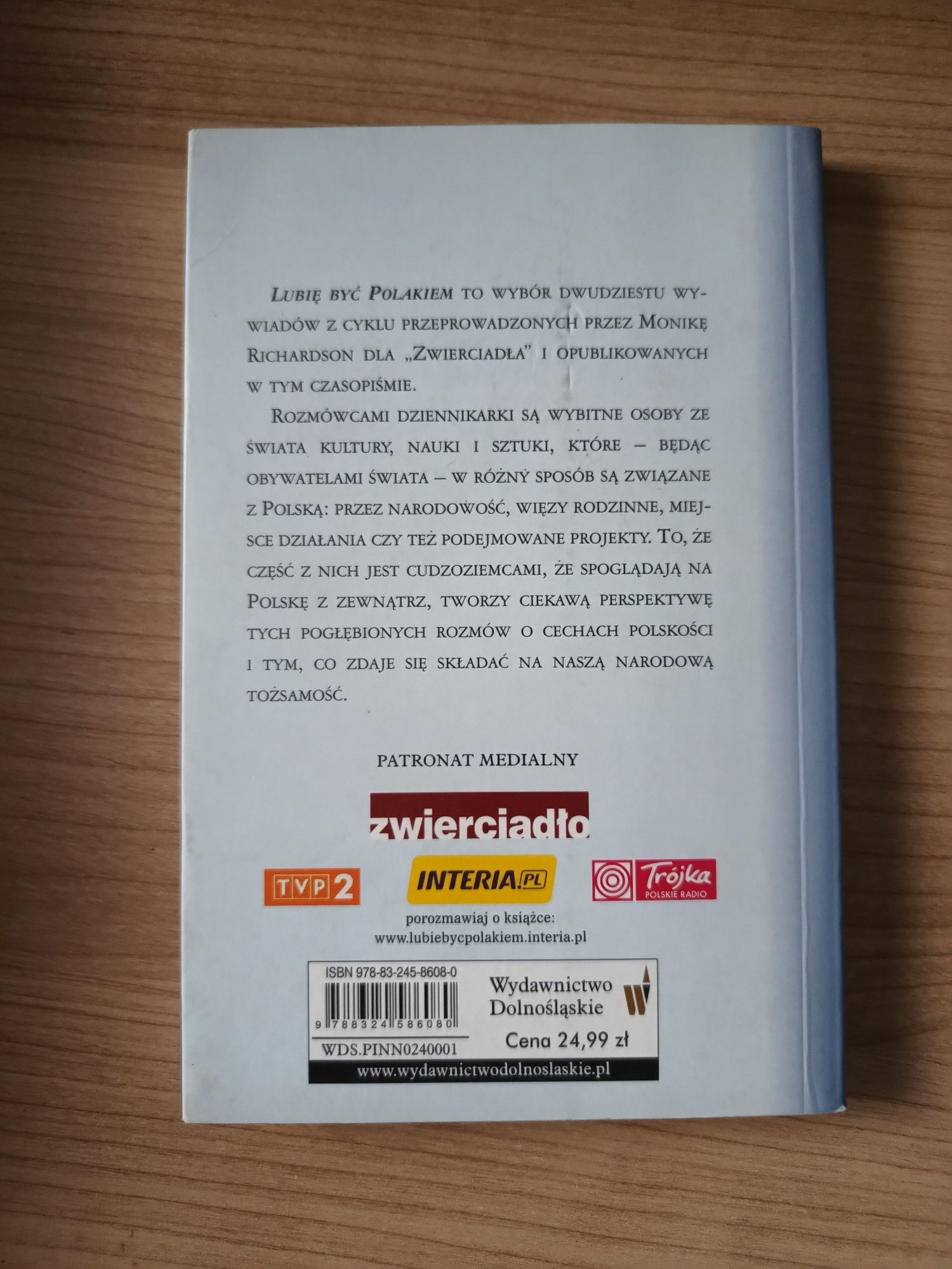 Książka "Lubię być Polakiem" Monika Richardson