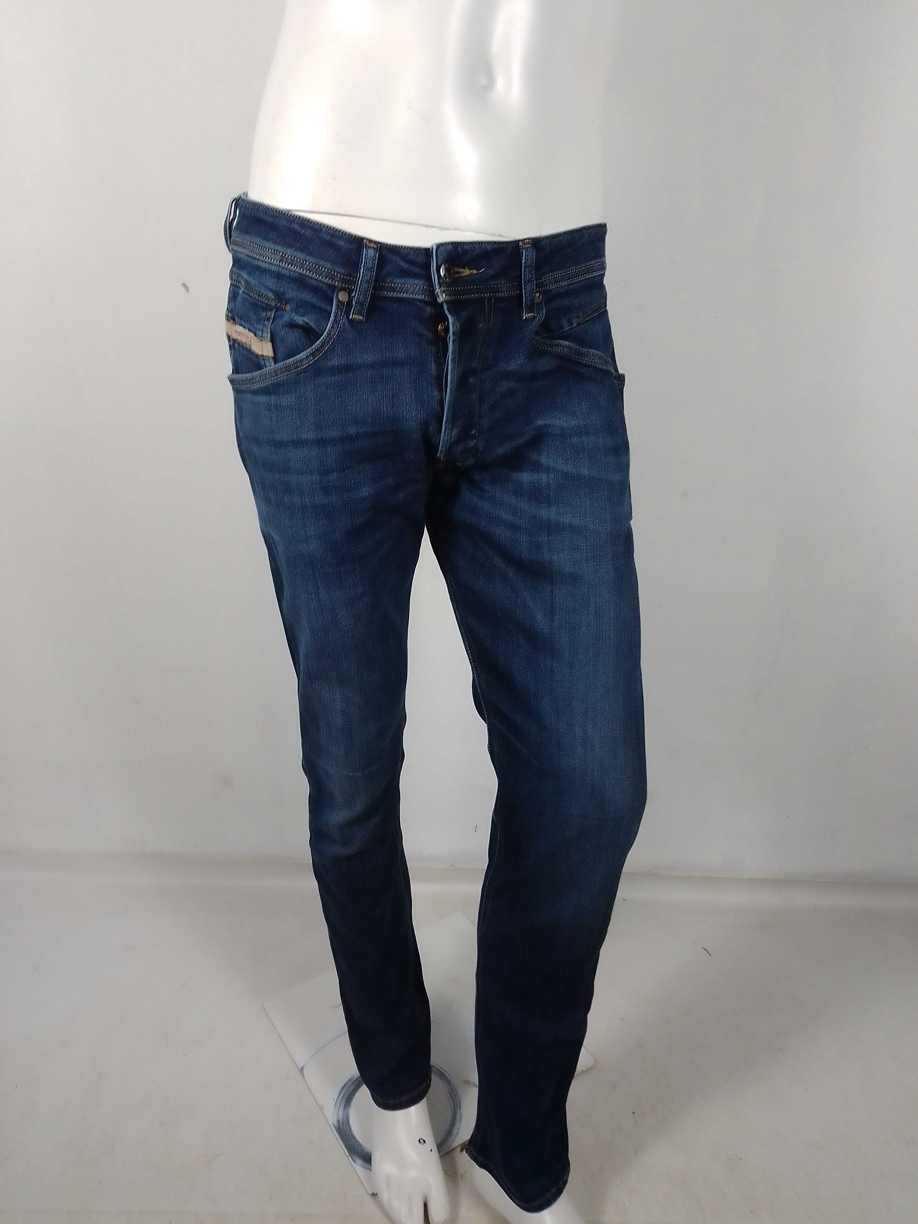 Diesel Belther spodie jeansowe dżinsy 34x34