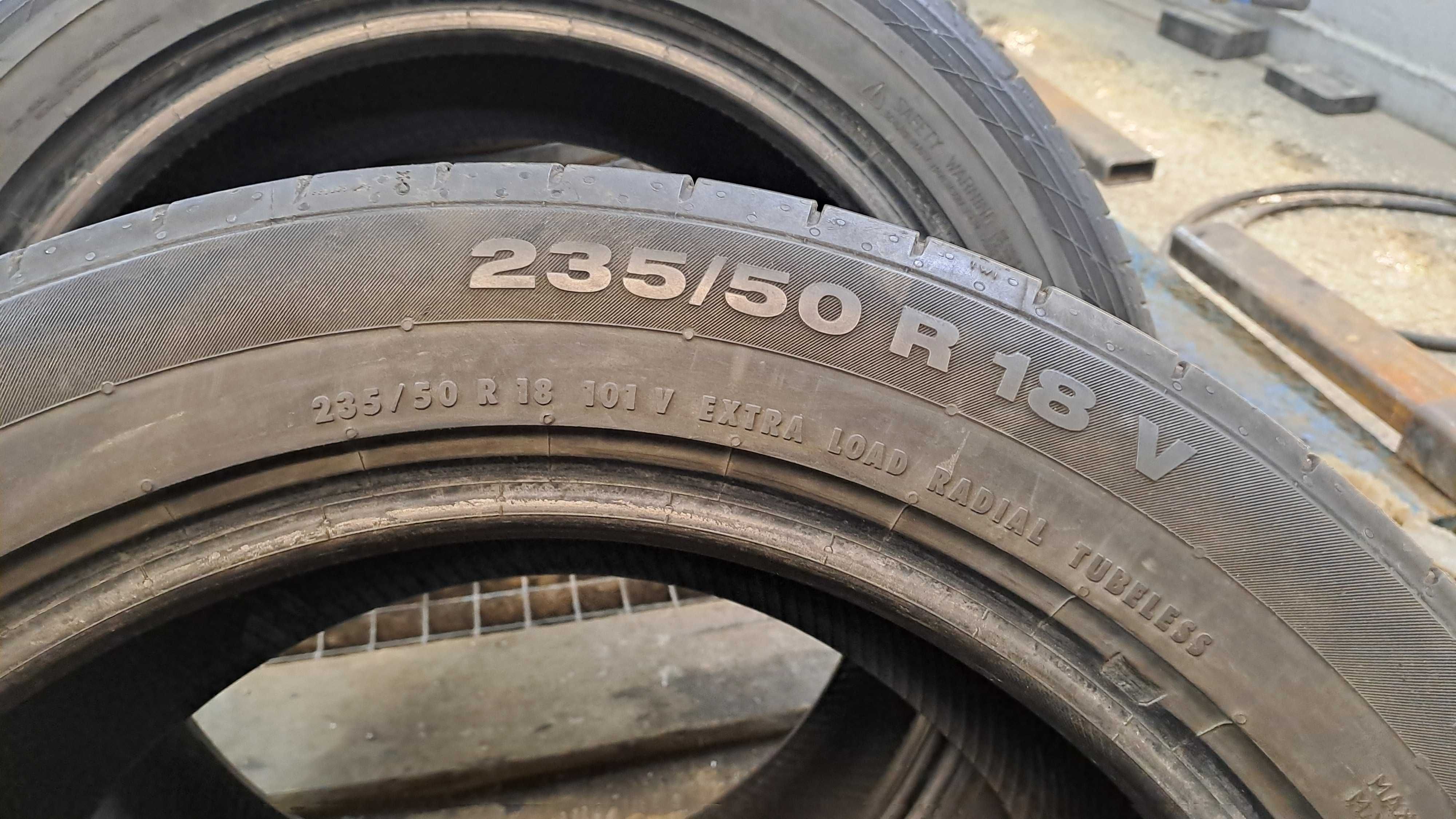 235/50r18 continental opony letnie uzywane