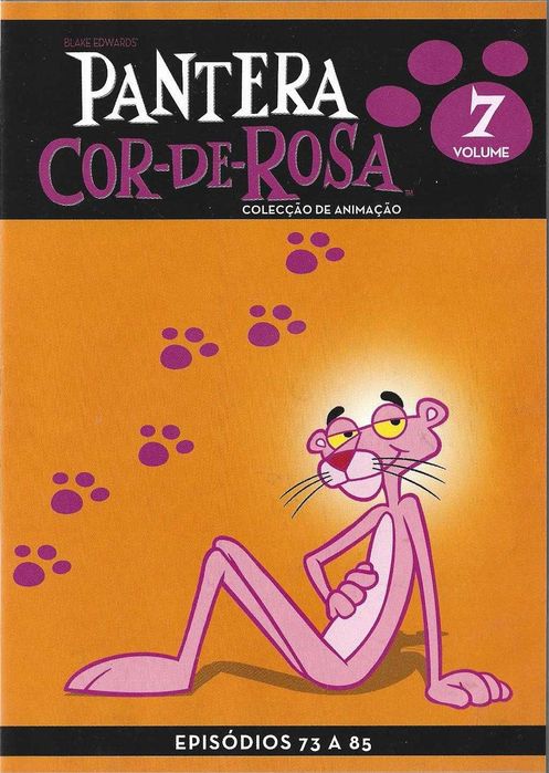 Pantera Cor de Rosa - - - Animação - - - - - 10 X DVD