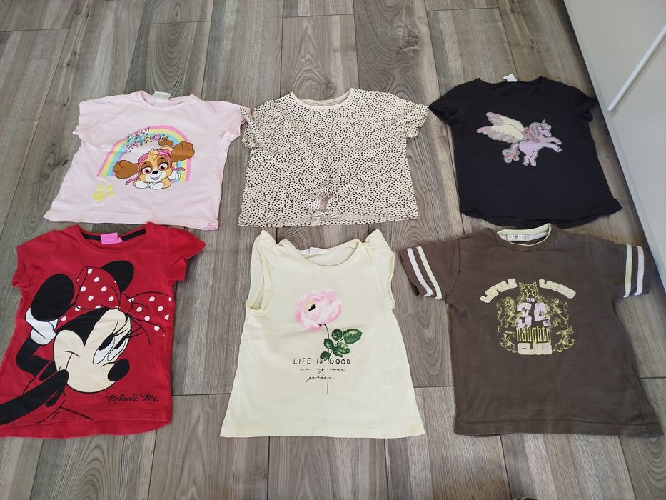 Zestaw ciuszków 98-104w bardzo dobrym stanie