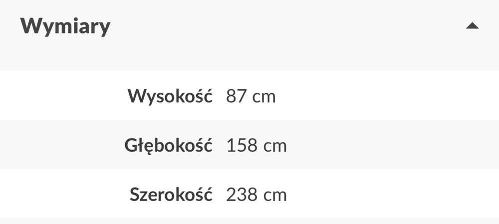 Sorino szary narożnik prawy funkcja spania kanapa narożna Agata