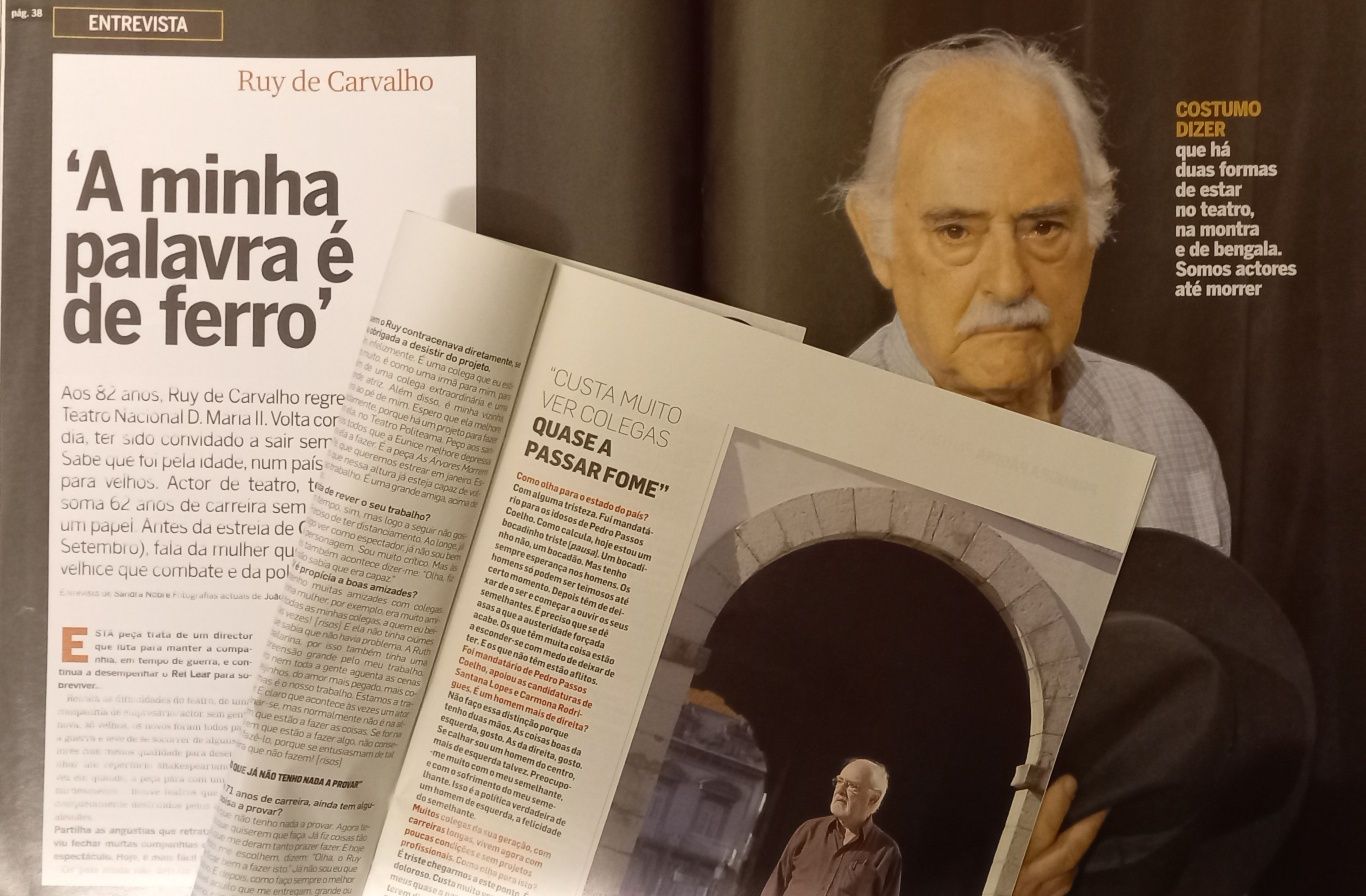 Ruy de Carvalho 2009 a 2017 três revistas