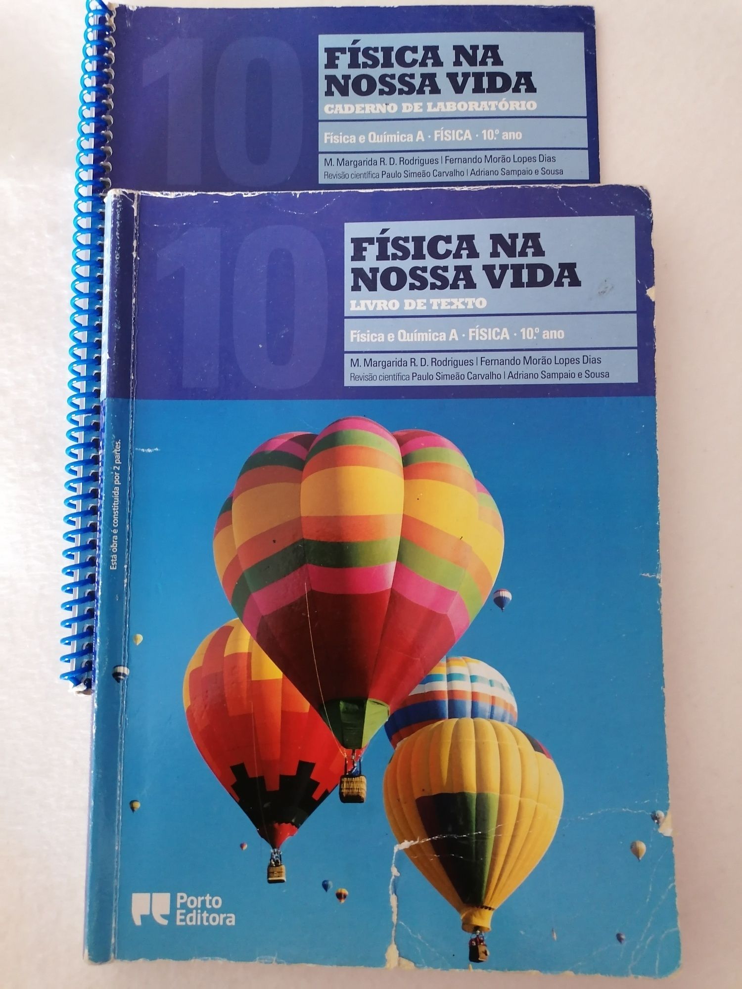 "Física na nossa vida" Manual e CL de Fisica e Quimica A 10 Ano