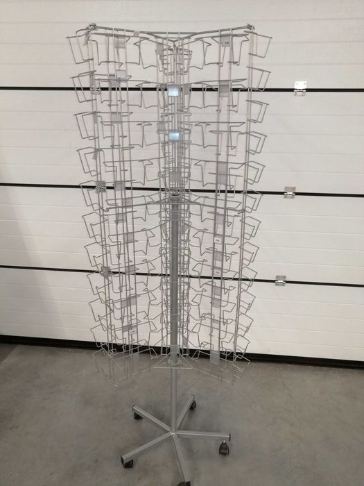 Stojak sklepowy obrotowy