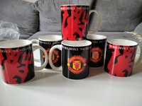 Manchester United - zestaw 6 kubków - oficjalny produkt - KUBEK