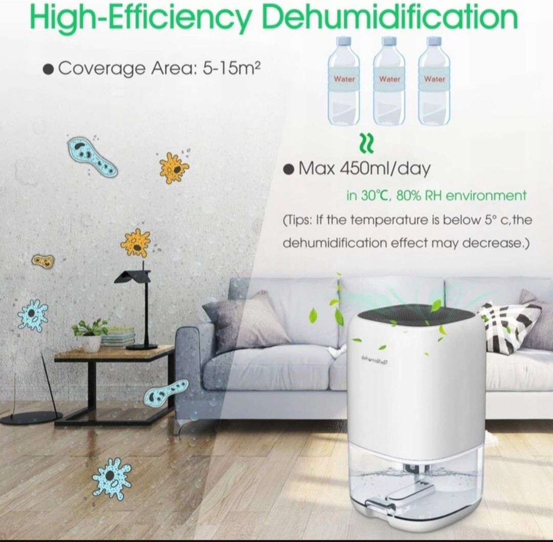 Osuszacz powietrza Dehumidifier DH-CS01 40 W