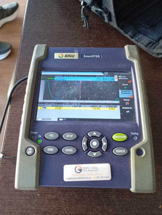 SmartOTDR Medidor de fibra portátil