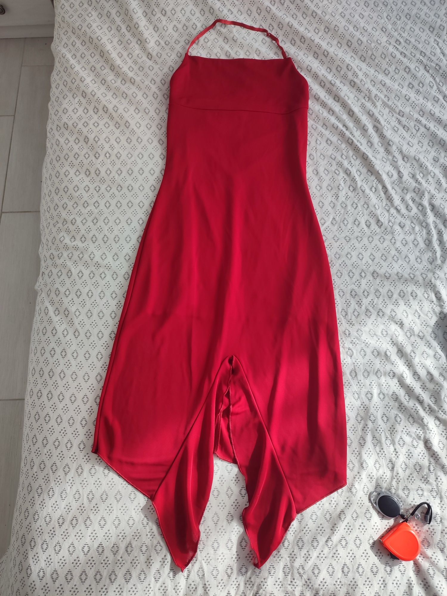 Sukienka czerwona Vero Moda S
