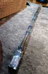 Karnisz podwójny 160 cm fi 25/19 2x80cm 3 wsporniki