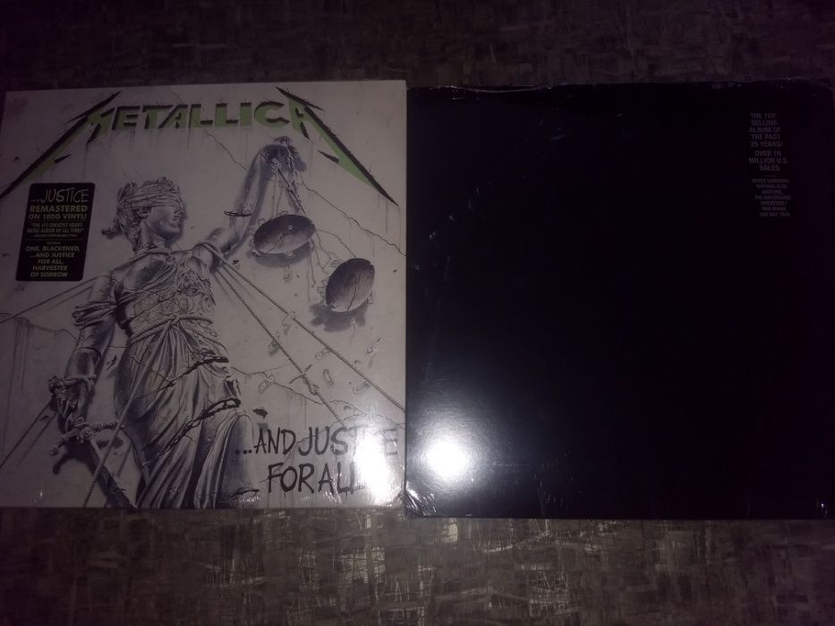 Продам пластинки Metallica