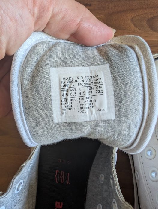 Високі шкіряні кеди Converse,37 розмір, 23,5см