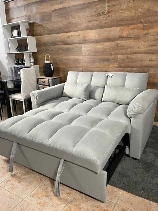 Oferta sofá cama novo muito confortável com porte grátis