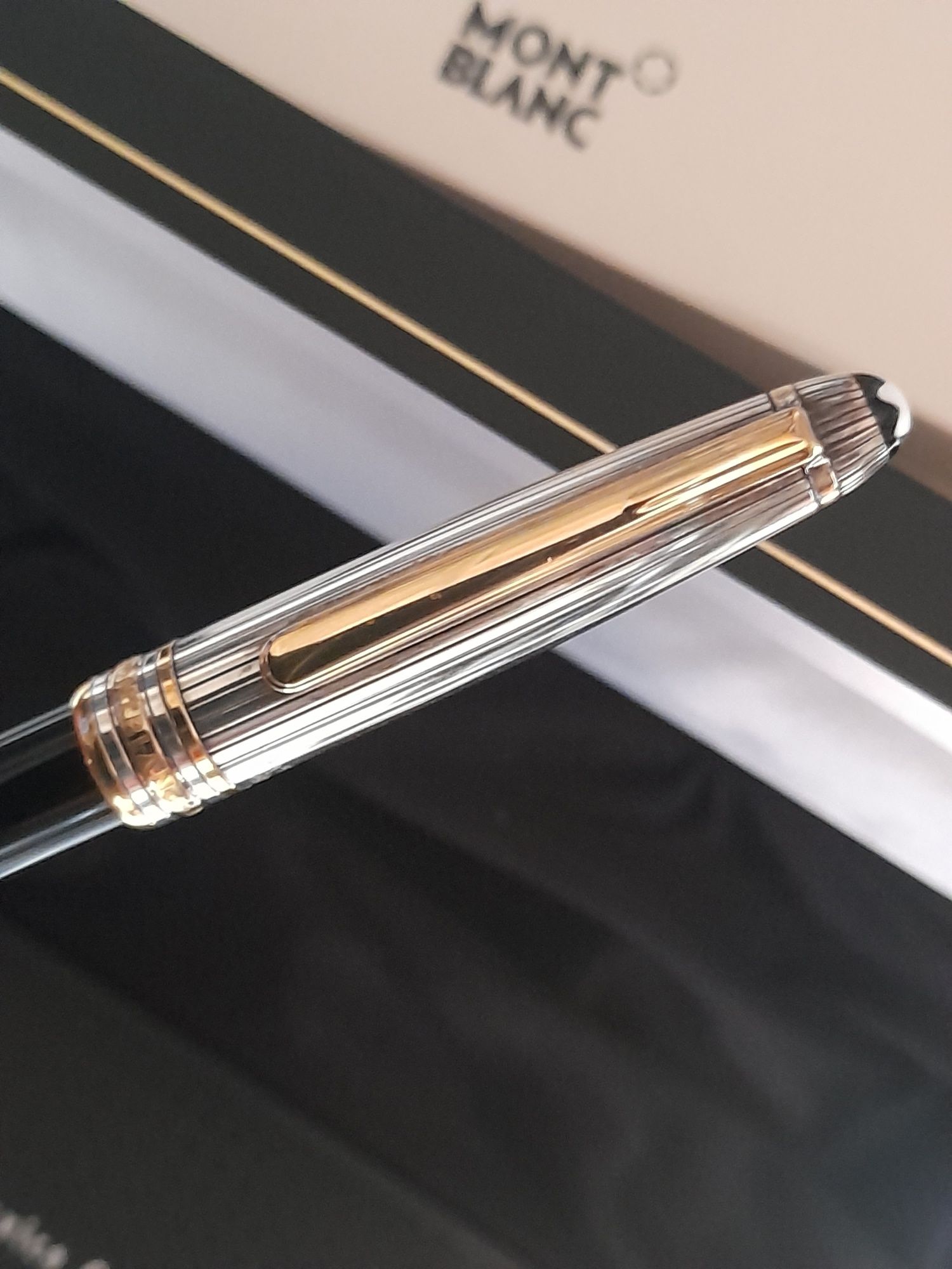 Montblanc Meisterstuck Esferográfica prata