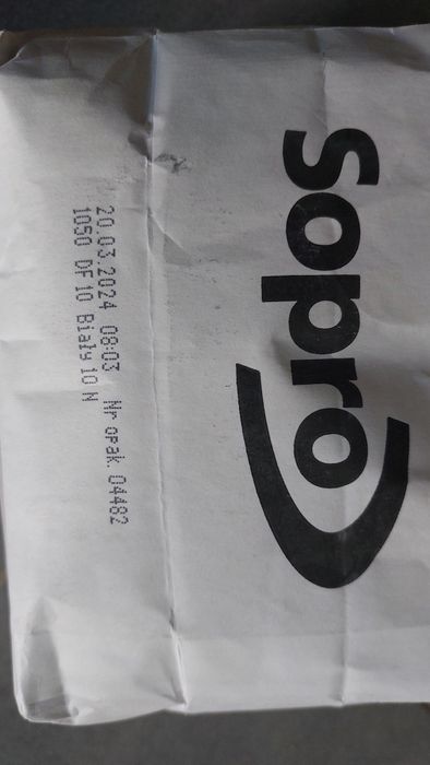 Fuga Sopro biała 10N 2,5kg