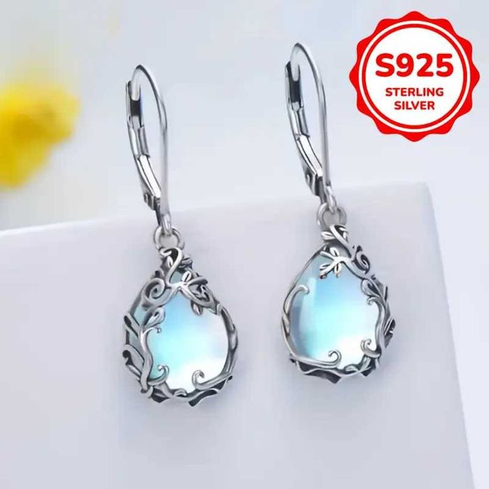 1 пара элегантных кельтских лунных камней