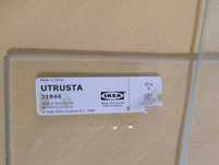 2 vidros ikea para prateleiras, estante, etc.