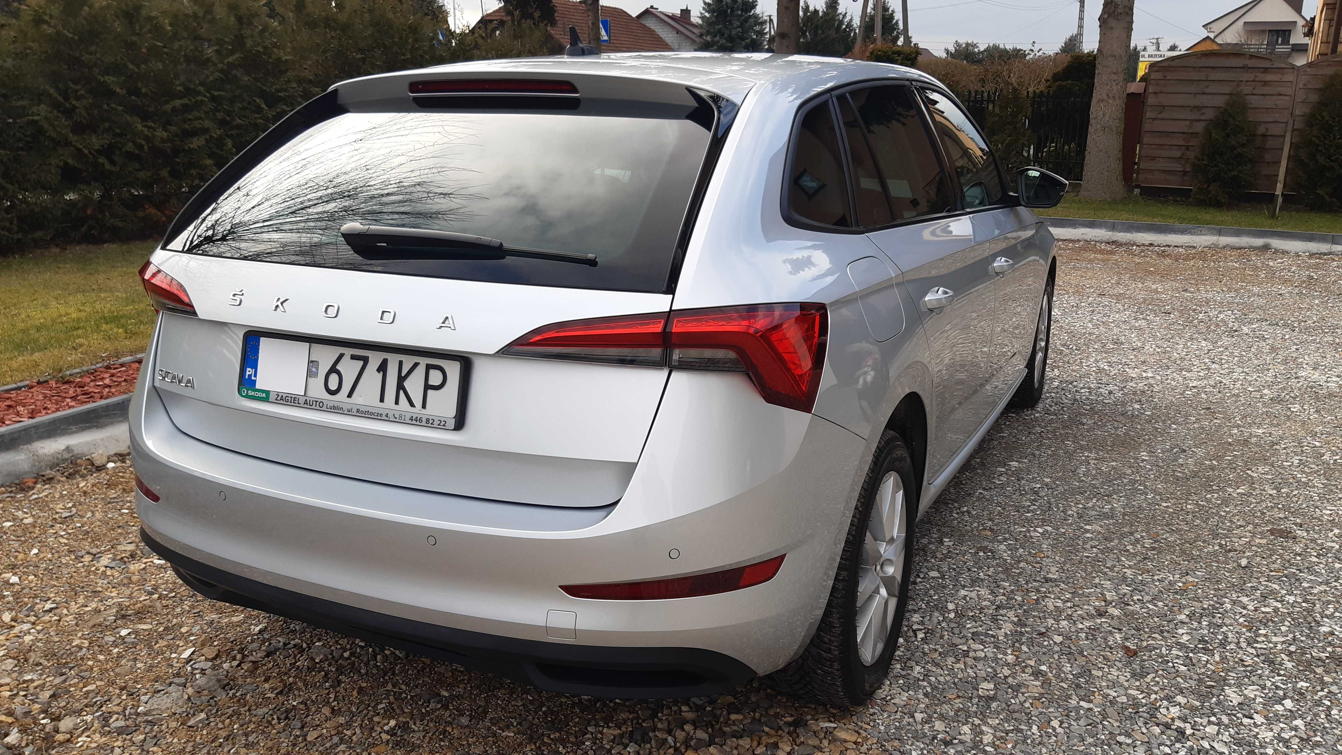 Skoda Scala krajowa
