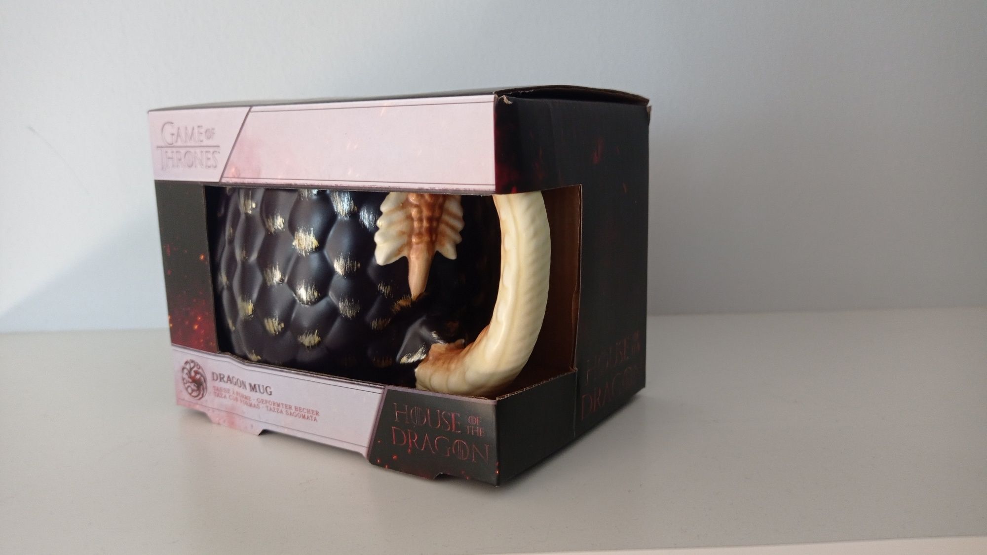 KUBEK 3D SMOCZE JAJO - Ród Smoka - Gra o Tron