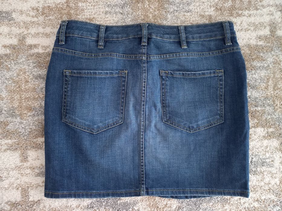 Spódnica jeansowa h&m