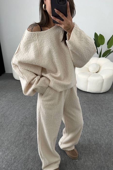 Теплый костюм оверсайз Теплий костюм