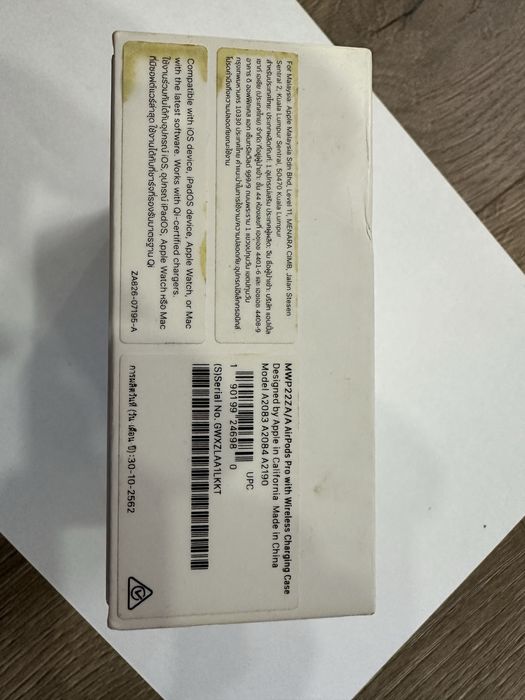 Кейс і лівий навушник. Airpods Pro 1 покоління A2083 A2084 A2190