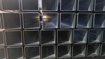Słupek ogrodzeniowy 8x8 80x80 RAL7016 antracyt 260cm