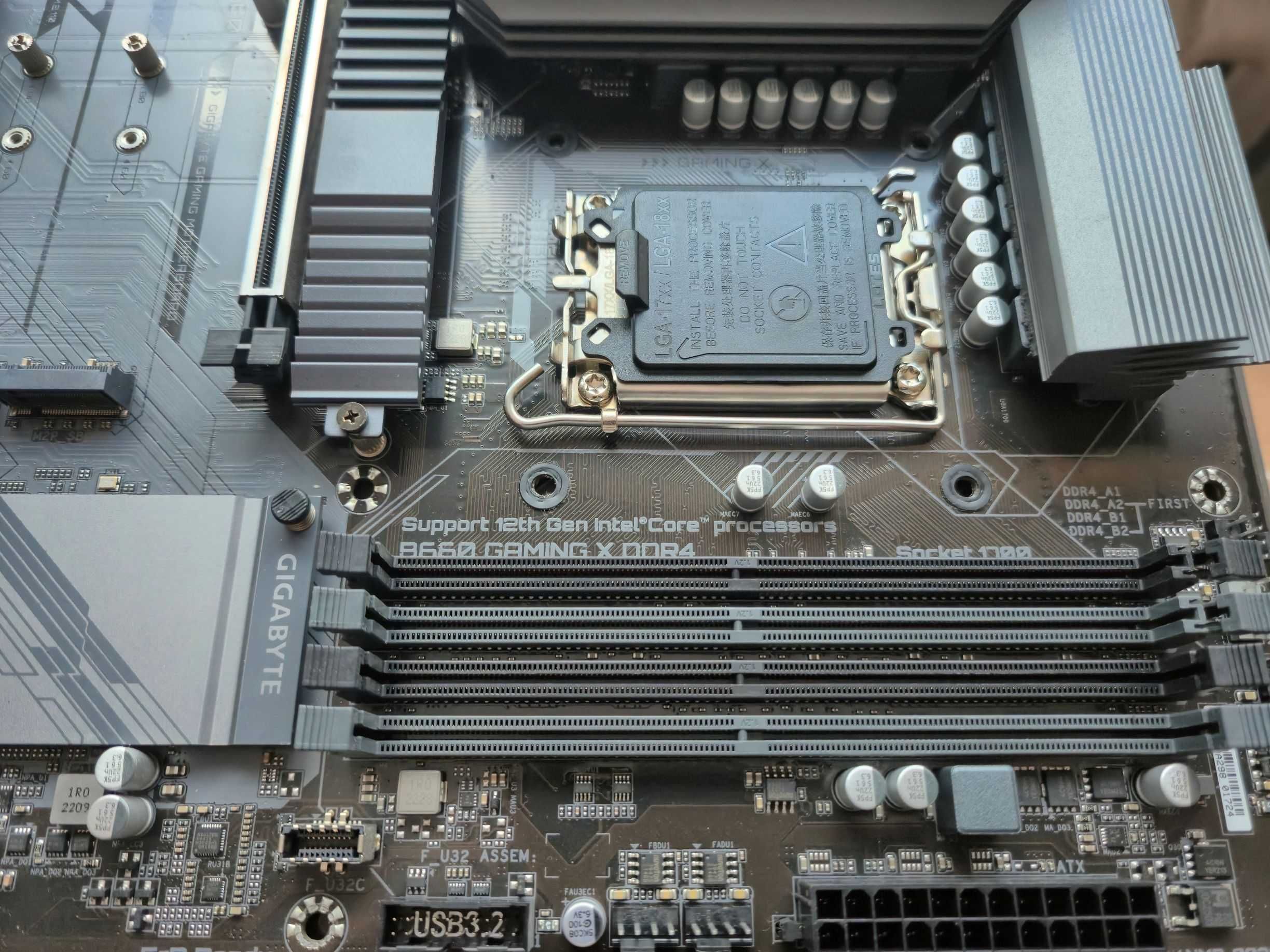 Płyta główna GIGABYTE B660 GAMING X DDR4 
(rev. 1.0) LGA1700